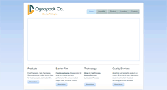 Desktop Screenshot of dyna-pack.com